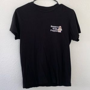 Rappers with puppies T-shirt